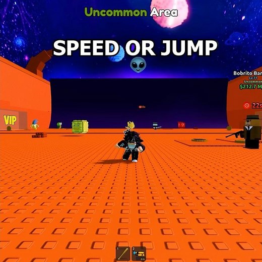 Which will you pick? ⚡ Speed or Jump #roblox