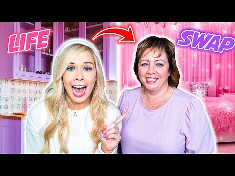SWITCHING LIVES WITH MY MOM FOR 24 HOURS!