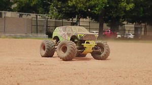 NEW ARRMA GORGON 1/10 2WD Monster Truck ARRMA amplified bashing at its most affordable price! This is not based on the old Granite or Voltage - it's a new, ground-up design. • Available in multiple variations for all customer levels: _ ARA3230S T1/T2 Gorgon in Green or Red with Battery/Charger _ ARA3230 T1 Gorgon in Blue (no Battery/Charger) _ ARA3230SK T1 Gorgon in Gray as Self-Assembly Kit with Battery/Charger • _ Durable Brushless-ready driveline _ Full ball bearings — no plastic or metal bus