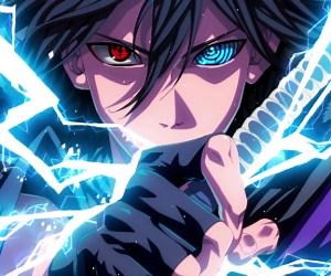 Sasuke Uchiha Electricity Live Wallpaper