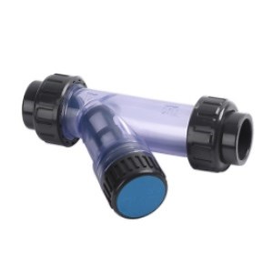 [Hot Item] Swd ANSI Clear Sch80 PVC Plastic Pipe Fitting Factory Y-Filter Strainer
