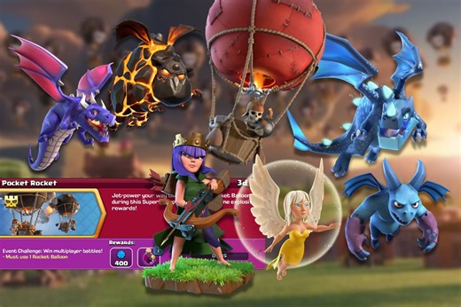3 best attacking strategies for the Pocket Rocket challenge in Clash of Clans