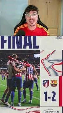 Atlético de Madrid qualify for the Champions League semi-finals by eliminating Barcelona 🔥