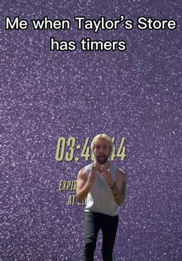 Swifties everytime we see the timer come up. 🤣🤣🤣 yet here I am waiting for the next one. 💸💸💸