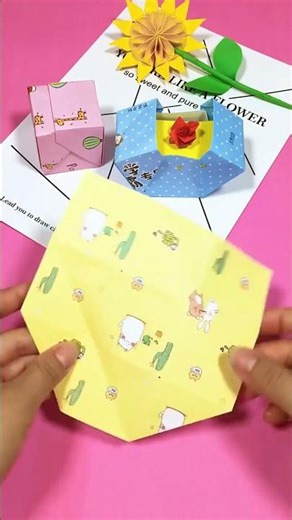 Origami Box Folding #diy #diycraft #origami #craftyhome #craft #handmade