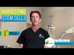 Harvesting Stem Cells for a Stem Cell Injection - Procedure Step 1