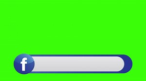 Download Animated Facebook Banner Lower Third Green Screen