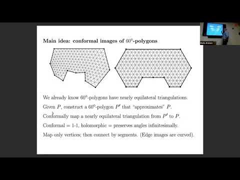 Chris Bishop: Optimal triangulation of polygons