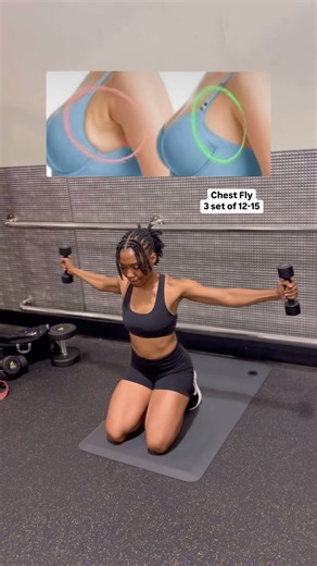 𝗖𝗵𝗮𝗻𝘁𝗲𝗹 𝗠𝘂𝗿𝗿𝗮𝘆 | Struggling with armpit bulge?👀 These 5 exercises help tighten, tone, and target that stubborn underarm area… where the chest, shoulders,... | Instagram
