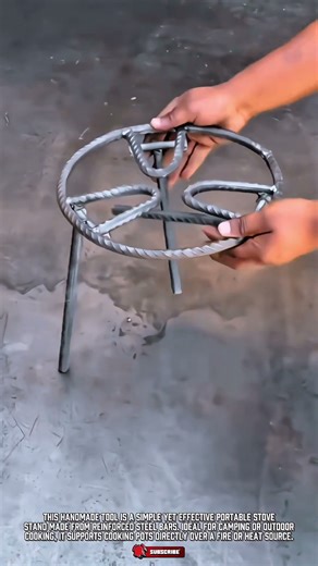 Portable Cooking Tool: DIY Stove Frame for Outdoor & Camping Use