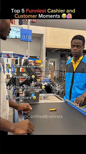 Top 5 Funniest Cashier and Customer Moments (Cashier’s Patience Tested!) 😂🛍️