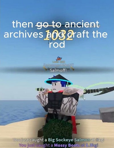 How to get Fisch Mossripper Rod