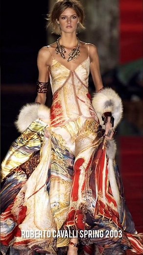Roberto Cavalli runway spring 2003