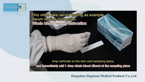 Singclean Interleukin-6 (IL-6) Test Kit (Fluorescence Immunochromatography)