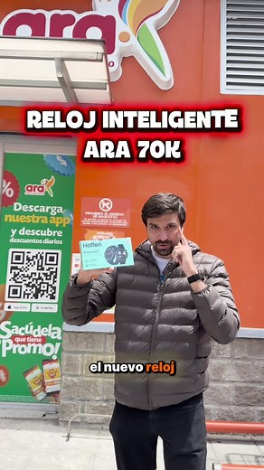 Líchigos, hoy probé un reloj inteligente de Tiendas Ara que vale $70.000 👀 En la caja promete de todo: llamadas, notificaciones, monitoreo de actividad y varias funciones más. Pero después de usarlo y ponerlo a prueba, la experiencia no fue la que esperaba 😅. Acá les dejo mi opinión completa para que ustedes mismos saquen sus conclusiones. Ahora cuéntenme, ¿creen que por ese precio se le puede exigir más o les parece que cumple? #aracolombia #aralover #temporadaAra #relojinteligente #poniendoa