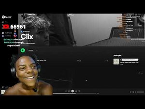 IShowSpeed Reacted To Clix's NEW Song 😳