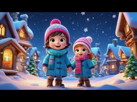 Snowflake Spark Hop | Winter Nursery Rhyme | Kids Songs | Baby Music