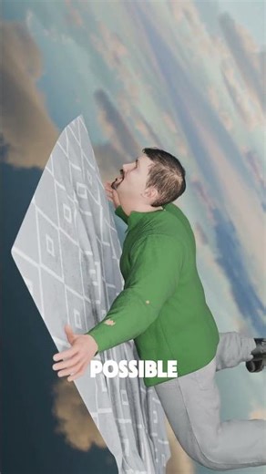 Using a Blanket as a Parachute😮