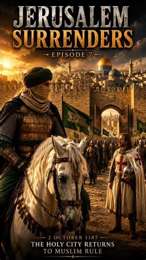 Jerusalem Surrenders - Episode 7 | #islamichistory #islamicshorts #swordsofislam