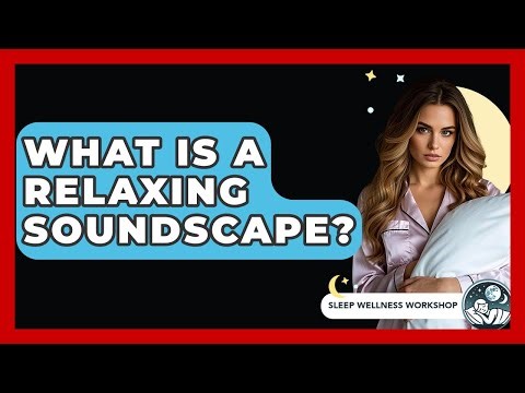 What Is A Relaxing Soundscape? - Sleep Wellness Workshop