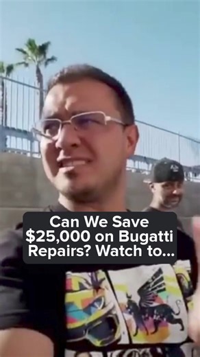 11K views · 66 reactions | Can We Save $25,000 on Bugatti Repairs? Watch to Find Out! | Royalty Exotic Cars | Facebook