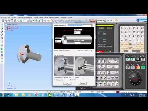 Simulador SSCNC torno Video1