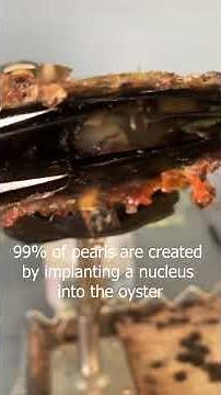 How Pearls Are Actually Formed