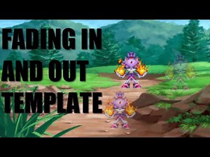 GDevelop 5 | Character Fading In-Out Plus Fading In And Out Template