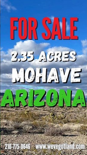 Land For Sale - 2.35 acres Mohave County, Arizona