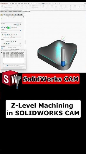 Z-Level Machining for Organic Shapes | SOLIDWORKS CAM