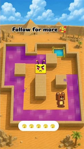 Don't get lost in This Maze😵‍💫 #superbearadventure #roblox #challenge #gaming #usa #minecraft #sba