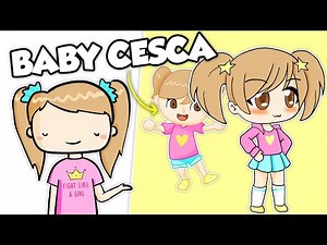 BABY CESCA in TUTTI gli stili del mondo #5 (Gacha Life, Animal Crossing, Winx, Pucca..)
