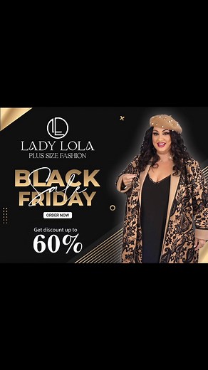 1.9K views · 12 reactions | Κορίτσια μου… Ξεκίνησε!!!  Black Friday στο LADY LOLA με τιμές που δεν ξαναείδαμε! Όλα τα must-have κομμάτια σε εκπτώσεις έως -60%  ➡️ ladylola.gr — προλάβετε γιατί φεύγουν! https://www.ladylola.gr/204-black-friday | Lady Lola | Facebook