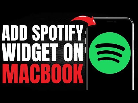 How to Add Spotify Widget on Macbook (UPDATED EASY GUIDE) [2025]