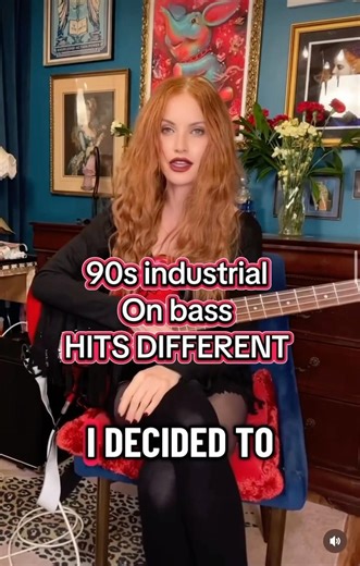 NINE INCH NAILS - Head Like a Hole #femalebassist #fuzzpedal #nineinchnails