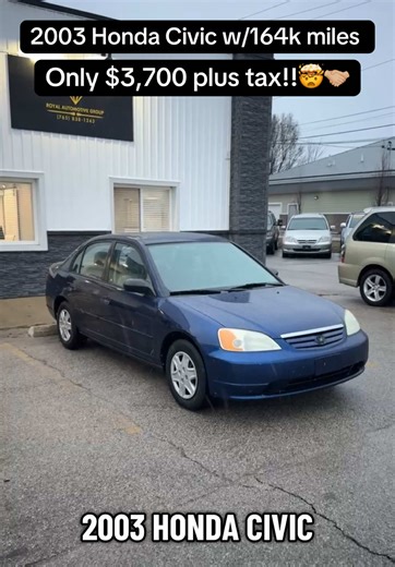 2003 Honda Civic LX | 5-Speed Manual 🔥 Only 164k miles with a clean Carfax — no accidents and 34 service records from previous owners. This Civic is super clean inside, outside, and underneath, and runs exactly how a Honda should. Reliable, fuel-efficient, and easy to maintain — you really can’t go wrong with a Civic. 💰 Only $3,700 tax 📍 Located in Lafayette, Indiana 📩 PM me with any questions or if you’re interested! #HondaCivic #modifiedcivic #honda #entrepreneur #usedcars