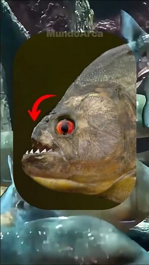 Piranhas Os 'Limpadores' Ferozes das Águas Amazônicas #curiosidades #animal #amazonia #shrots