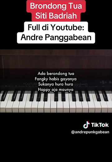 Brondong Tua - Siti Badriah #pianofyp