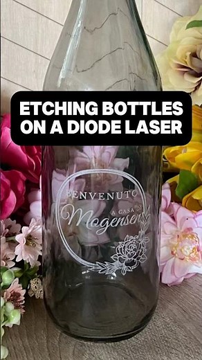 Engraving Glass Bottles with a LaserPecker LP2 – Want a Full Tutorial?