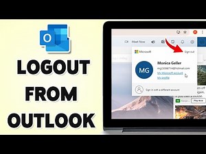 How To Logout From Outlook 2025 | Sign Out Of Microsoft Outlook Account
