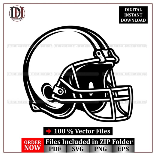 Football Helmet Vector Clipart | Game Day (svg, Png, Eps, Pdf) Digital Download - Etsy