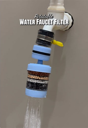 Rotatable Water Faucet Filter Installation Guide
