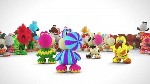 Find all five Wonder Wools in each level of Yoshi's Woolly World to unlock different patterned Yoshis like these! Yoshi's Woolly World arrives in the UK on 26th June! | Super Mario