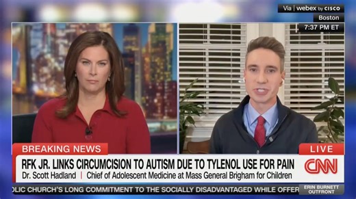Doctor on CNN Reacts To RFK Jr. Claiming Circumcision Can Lead to Autism