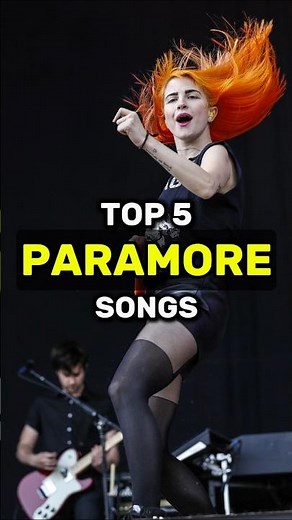 TOP 5 PARAMORE's Biggest Songs #top5 #paramore