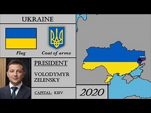 Ukraine Modern History (1917-2020) Every Year. История Украины.
