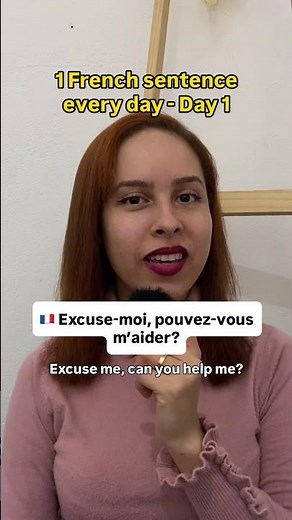 Learn French Fast 🇫🇷 | 1 French Sentence Every Day #1