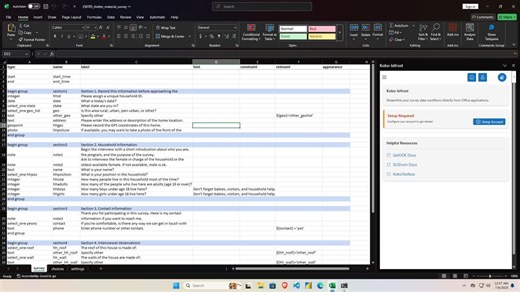 #kobotoolbox #exceladdin #xlsform #datacollection #automation #developertools #apis #productivity #kobocollect #odk #analytics | Sankalpa Adhikari