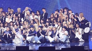aespa illit TXT ITZY ZB1 NCT127 240822 KWDA结束大合影互动！