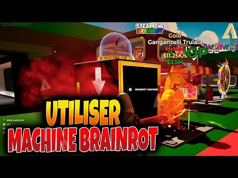 How to Use the BRAINROT MACHINE on Steal the Brainrot Fortnite